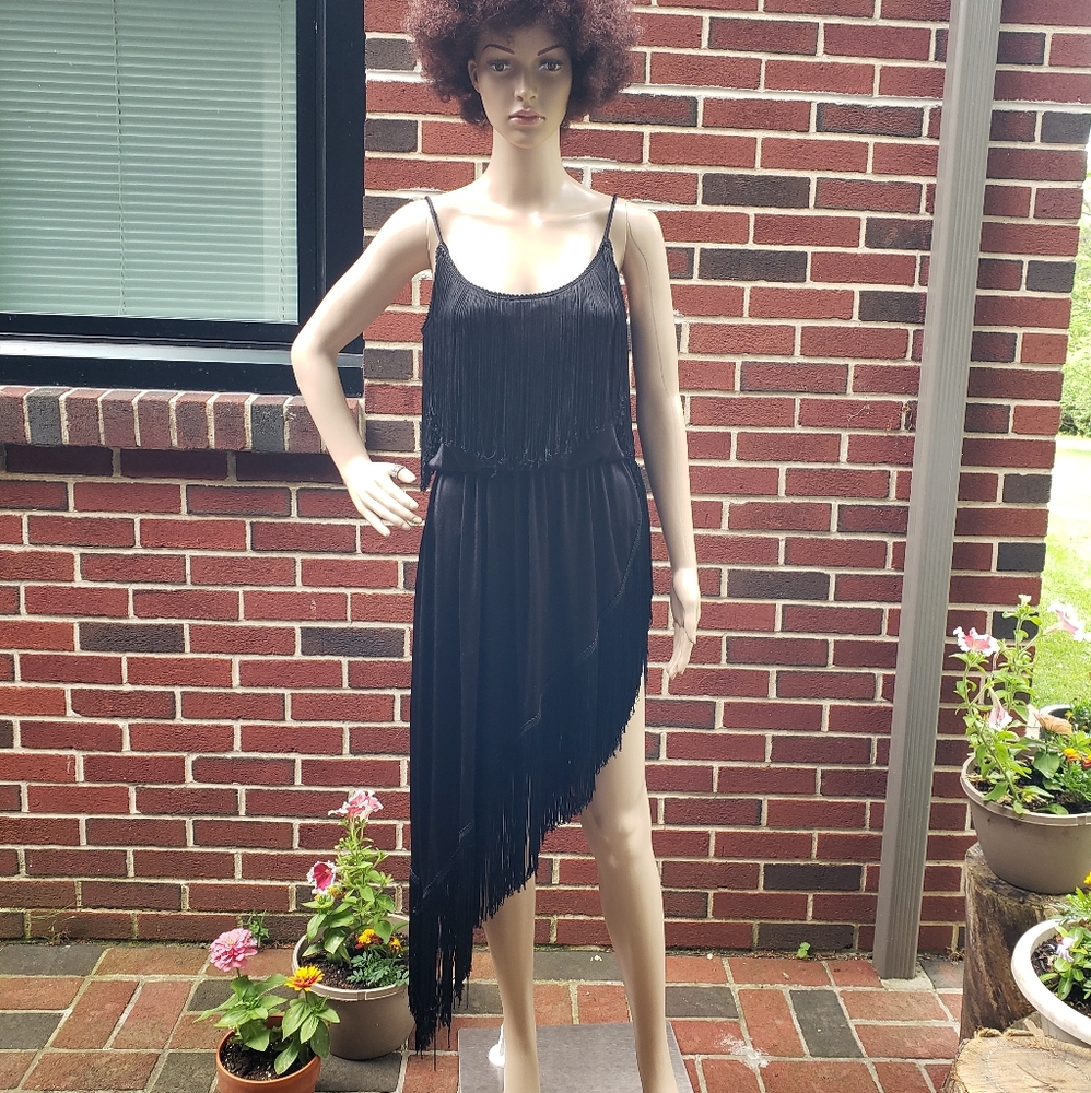 Sexy Vintage ILGWU Fringe Dress